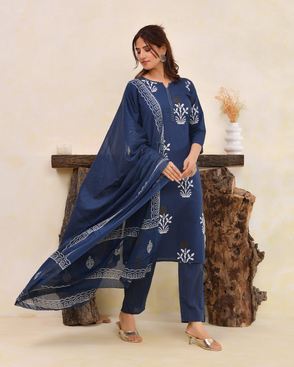 Arunya Cotton Kurta Set