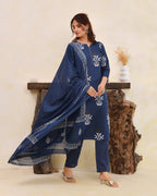 Arunya Cotton Kurta Set