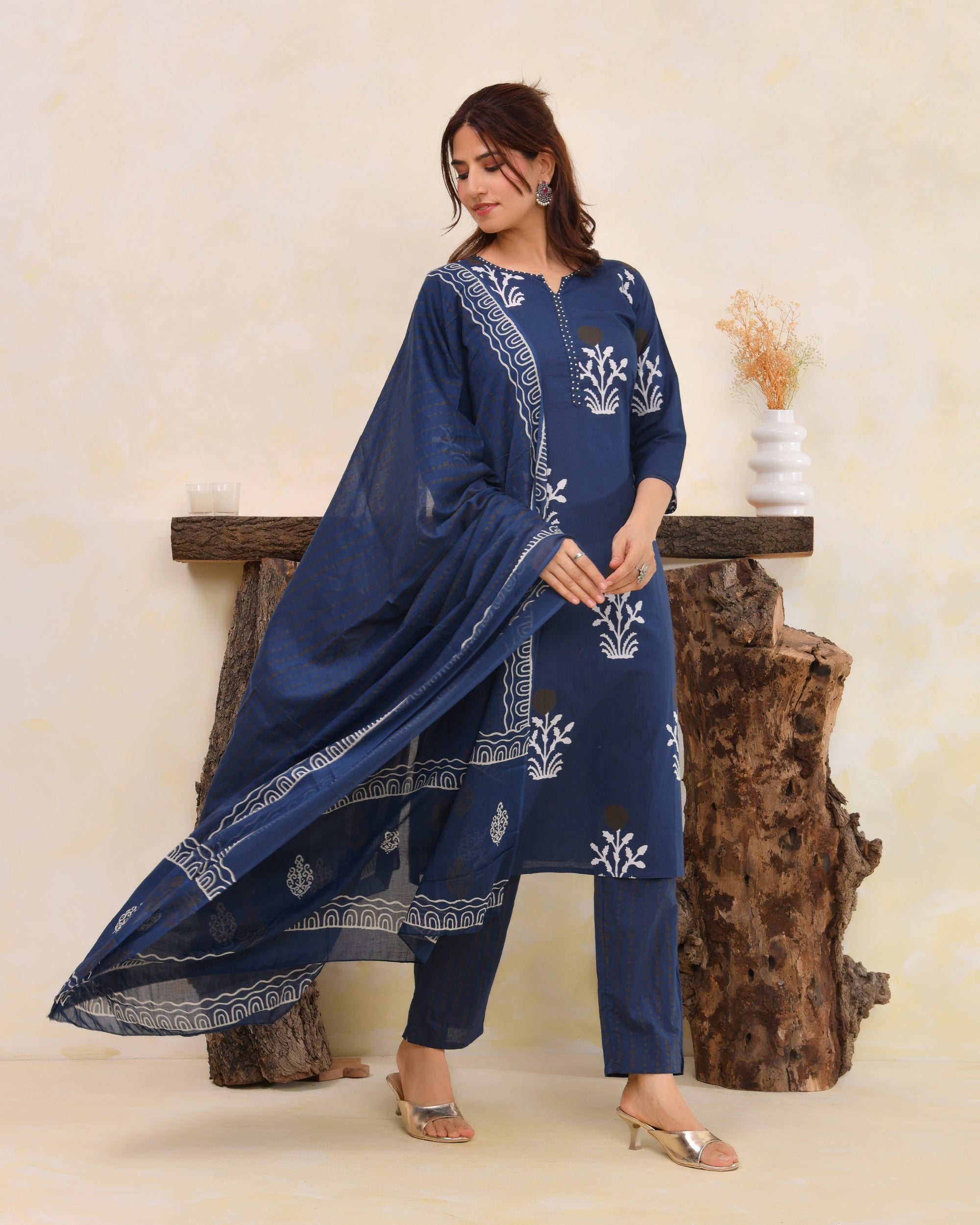 Arunya Cotton Kurta Set