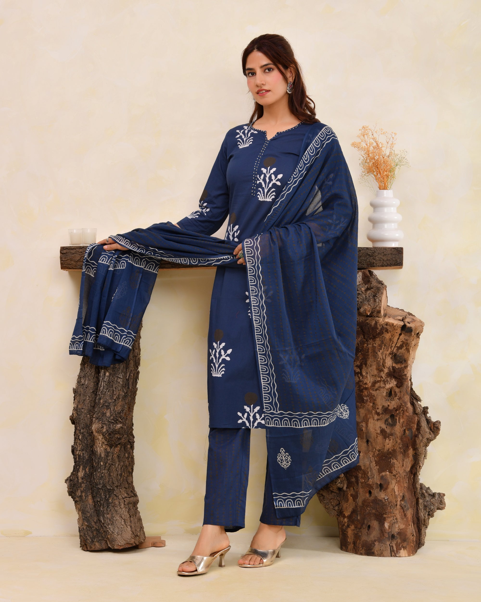 Arunya Cotton Kurta Set