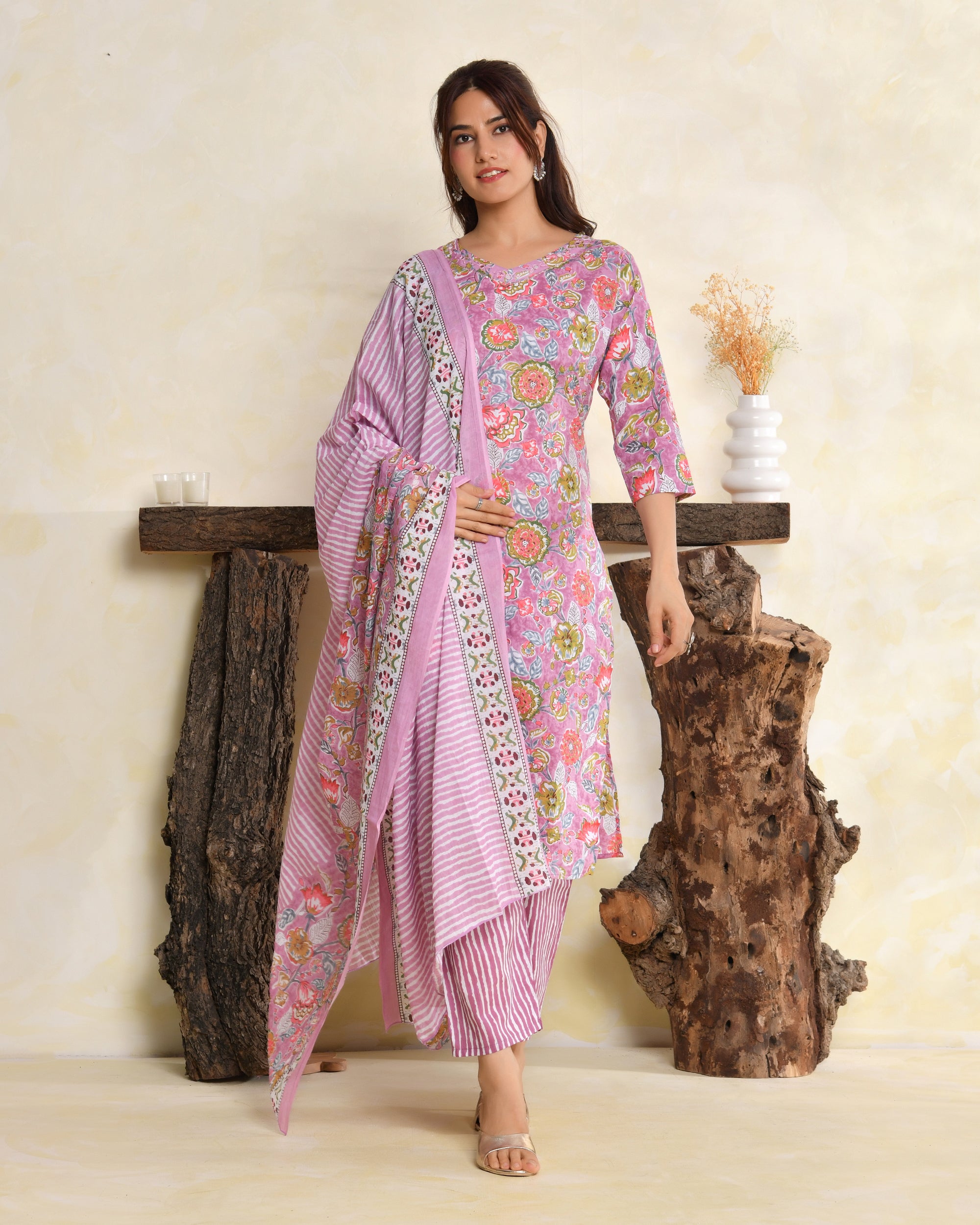 Lavanya Cotton Kurta Set