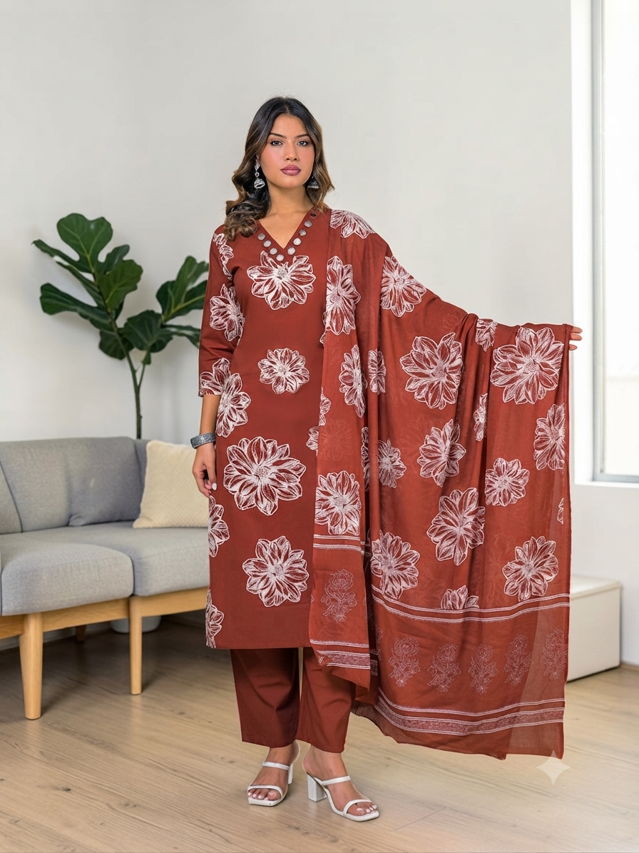 Meher Cotton Kurta Set