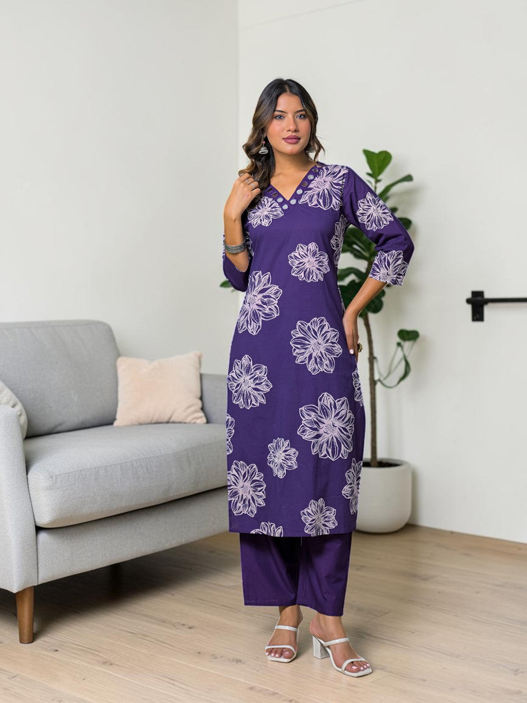 Meher Cotton Kurta Set