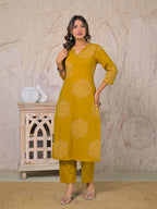 Leher Cotton Kurta Set