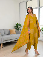 Leher Cotton Kurta Set