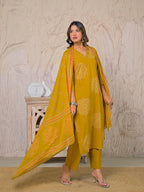 Leher Cotton Kurta Set