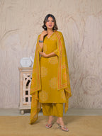 Leher Cotton Kurta Set