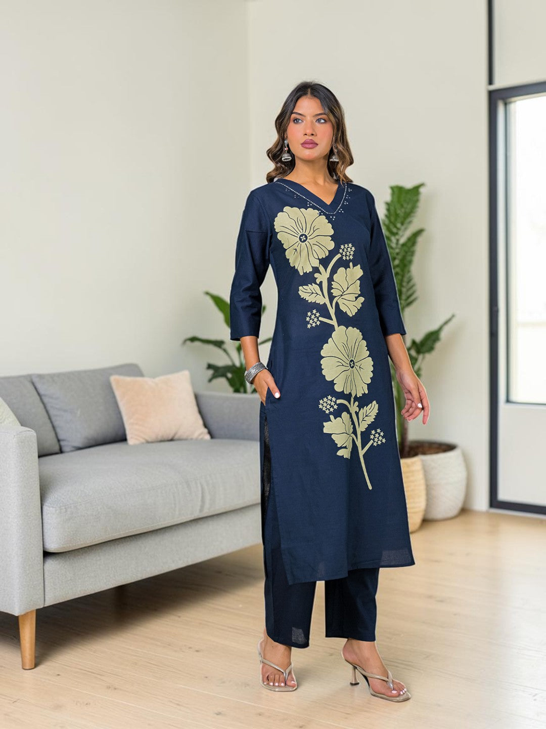 Zarmina Premium Cotton Kurti