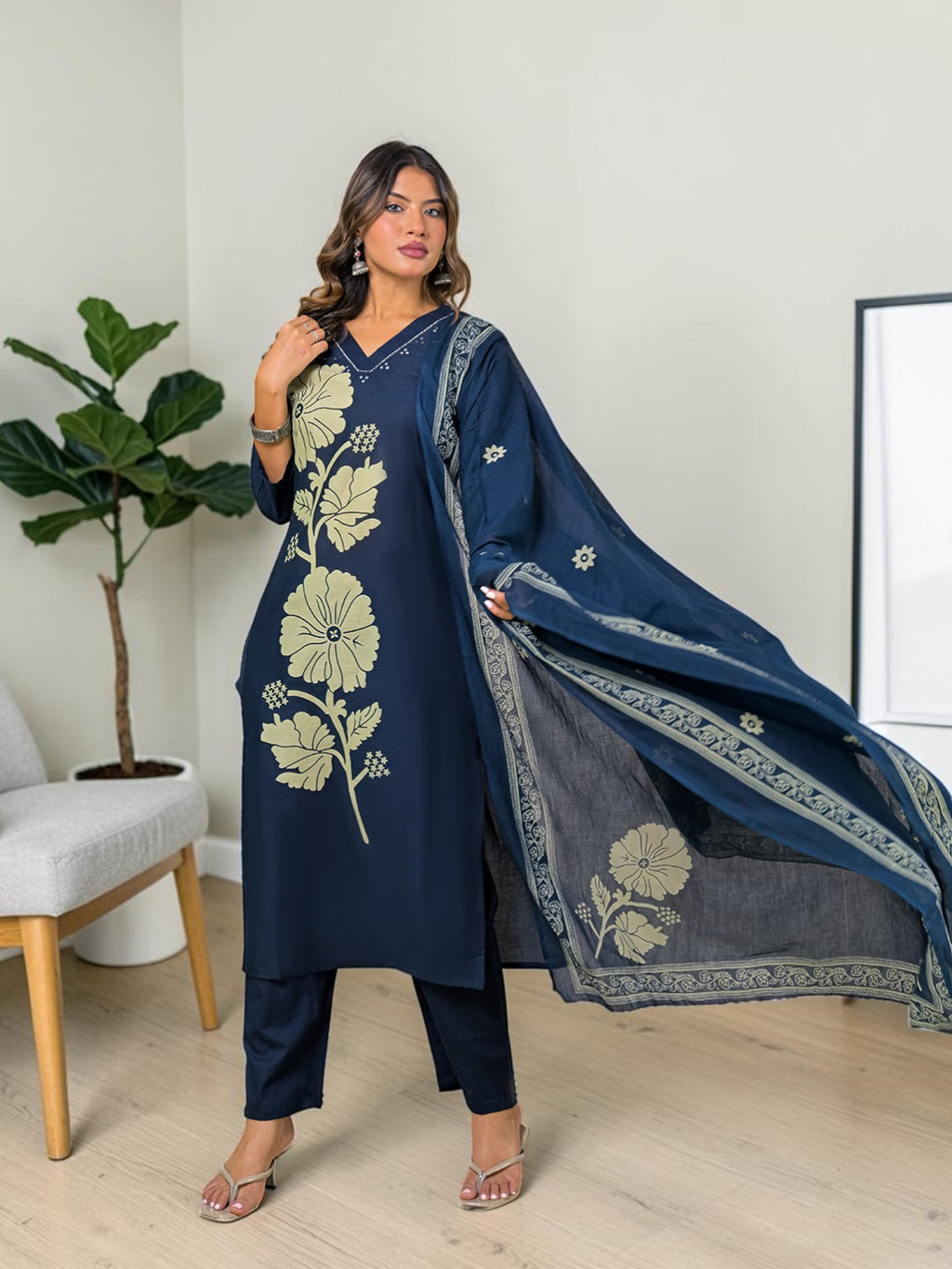 Aabha Cotton Kurta Set