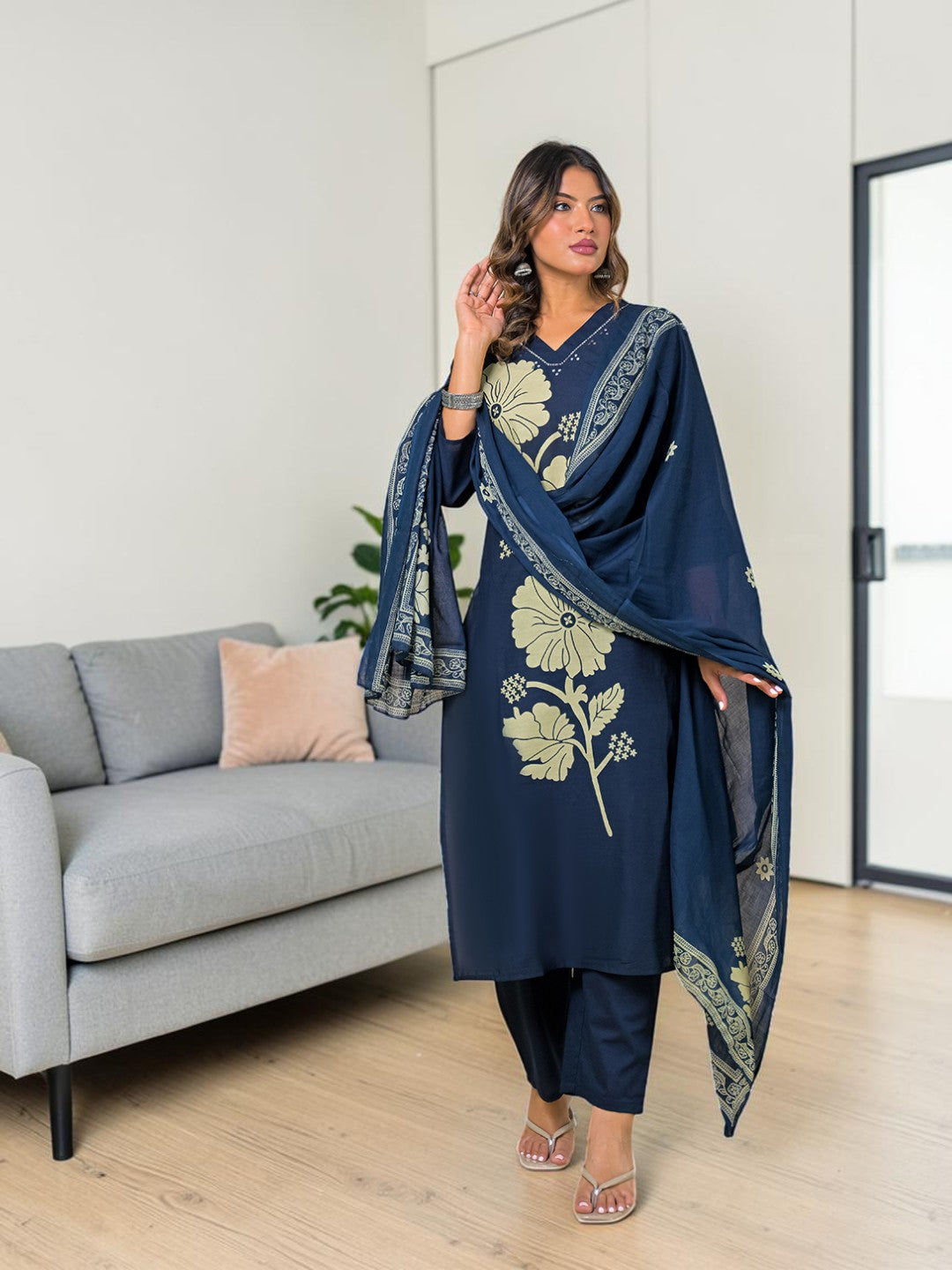 Aabha Cotton Kurta Set