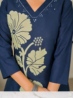 Aabha Cotton Kurta Set