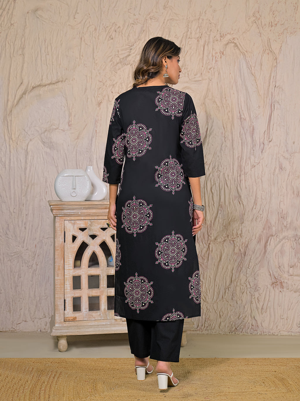 Leher Cotton Kurta Set