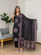 Leher Cotton Kurta Set