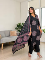 Leher Cotton Kurta Set