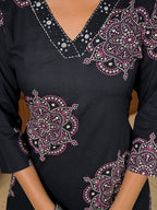 Leher Cotton Kurta Set