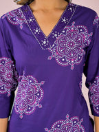 Leher Cotton Kurta Set