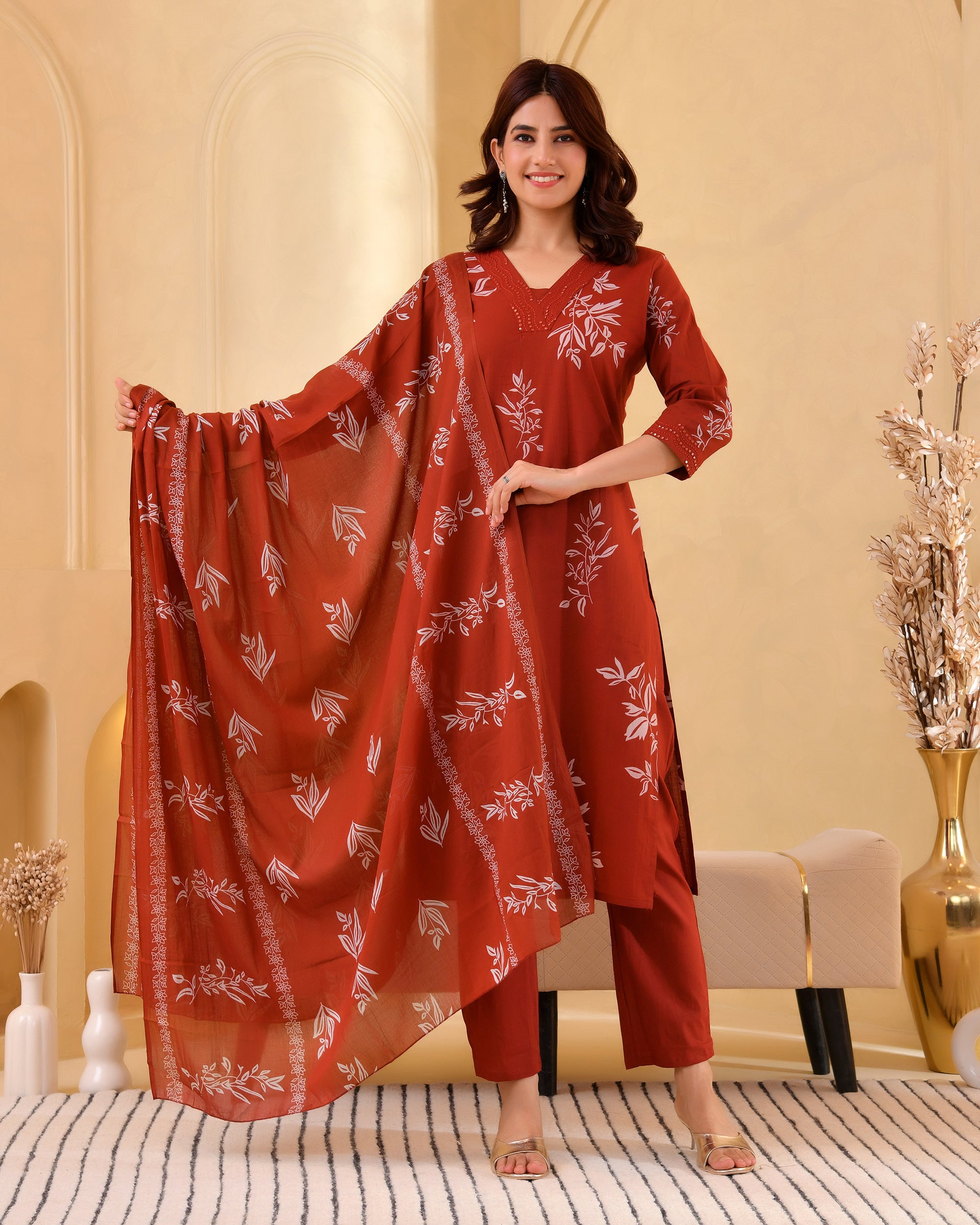 Nargis Cotton Kurta Set