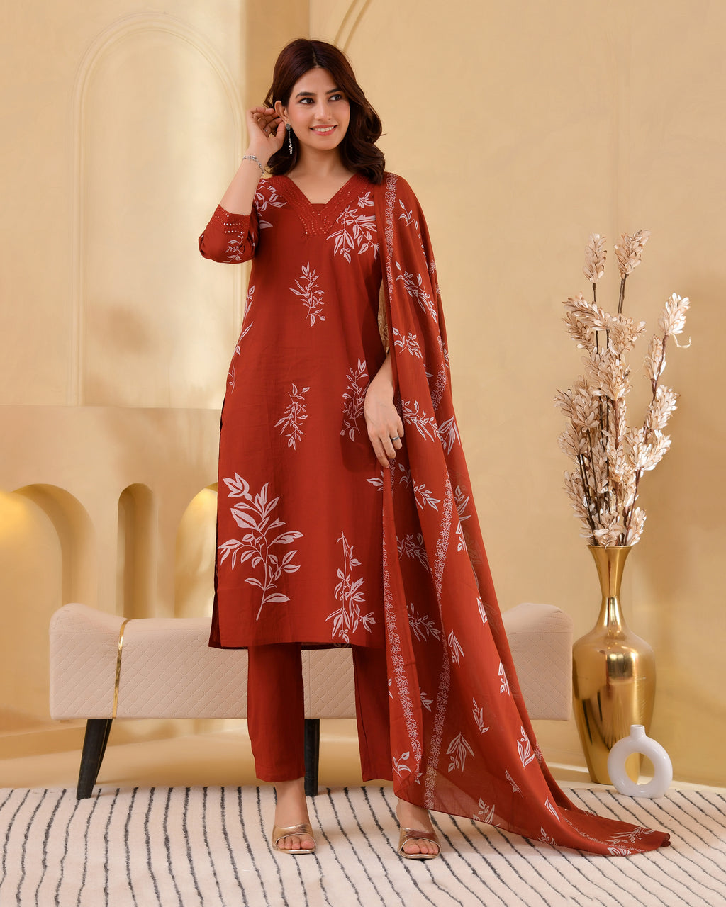 Nargis Cotton Kurta Set