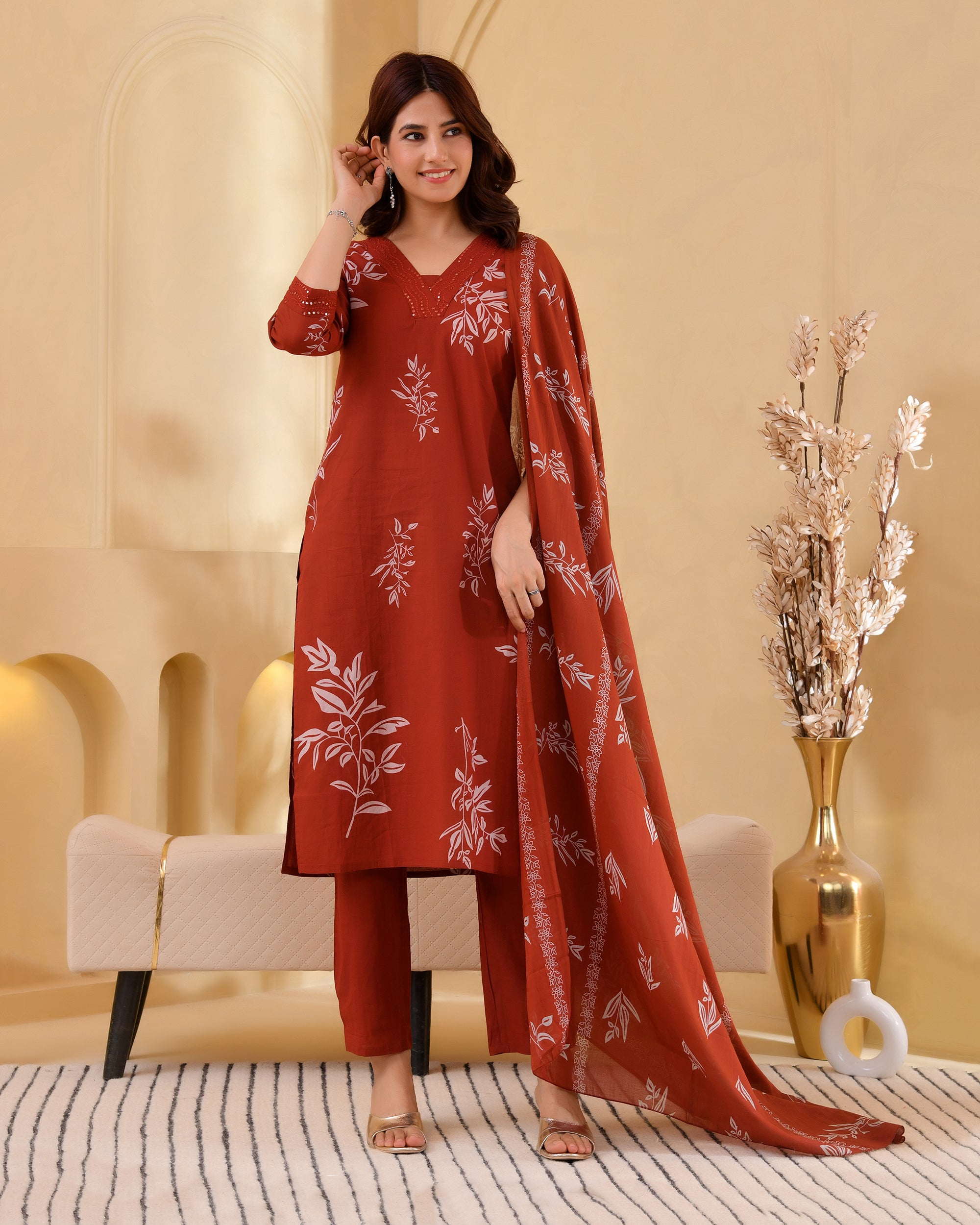 Nargis Cotton Kurta Set