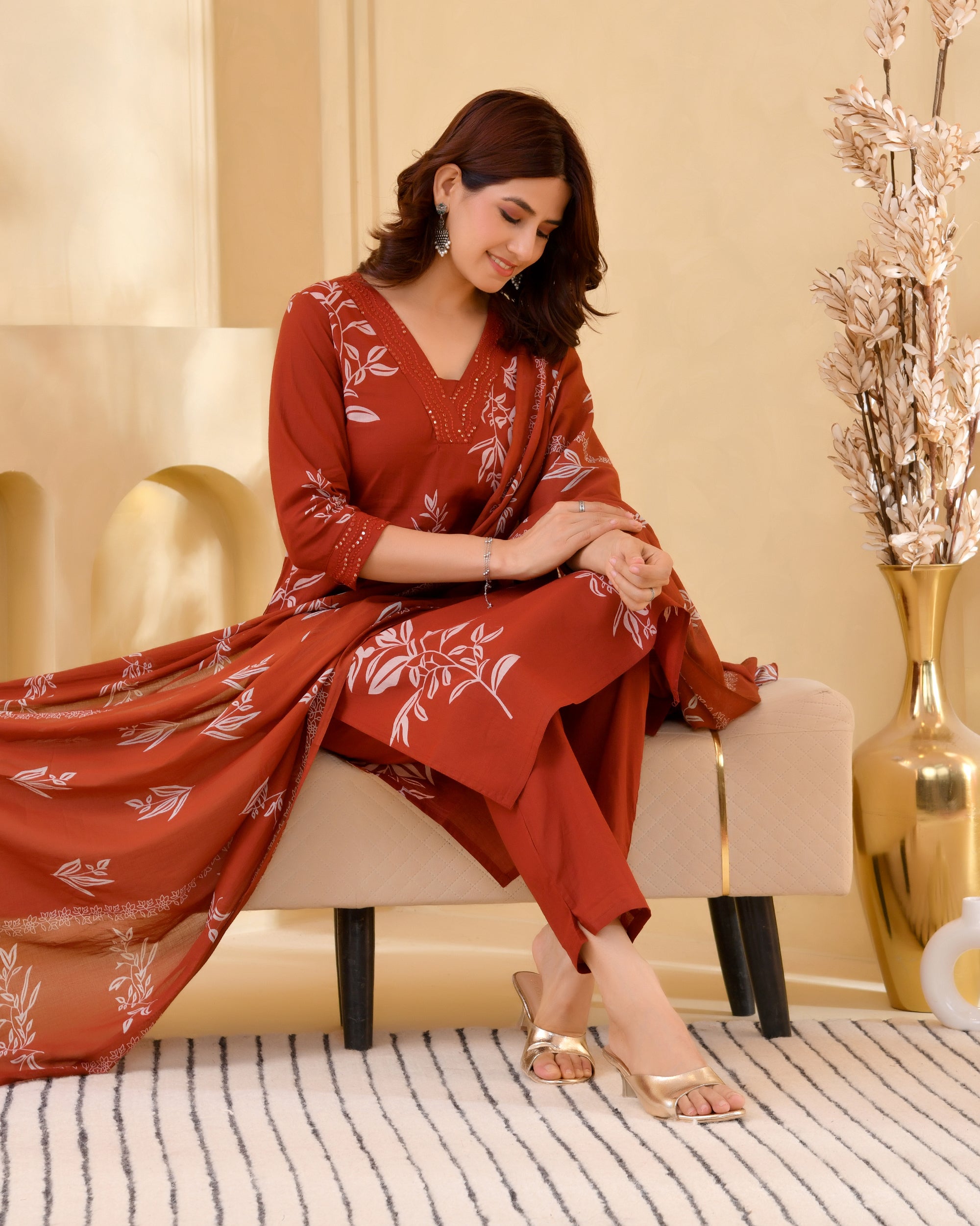 Nargis Cotton Kurta Set