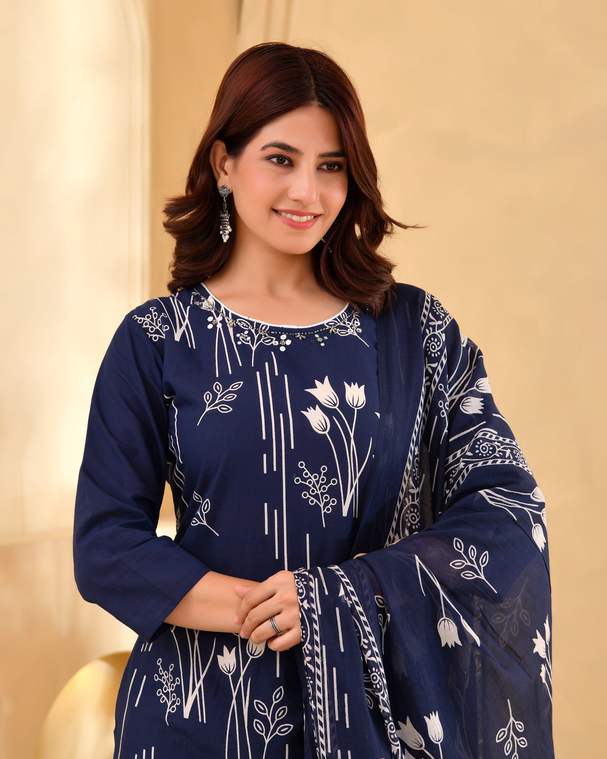 Shabnam Cotton Kurta Set