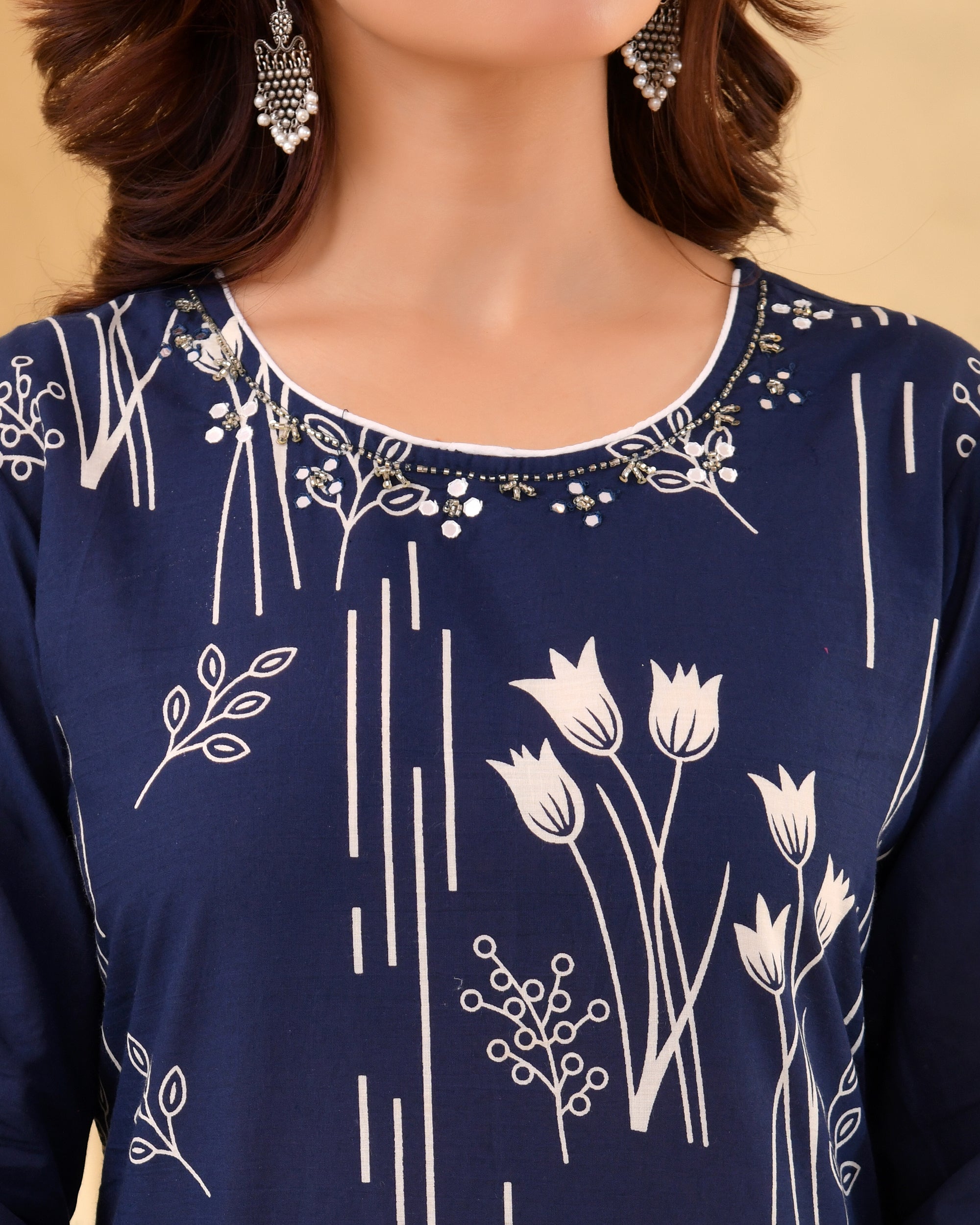 Shabnam Cotton Kurta Set