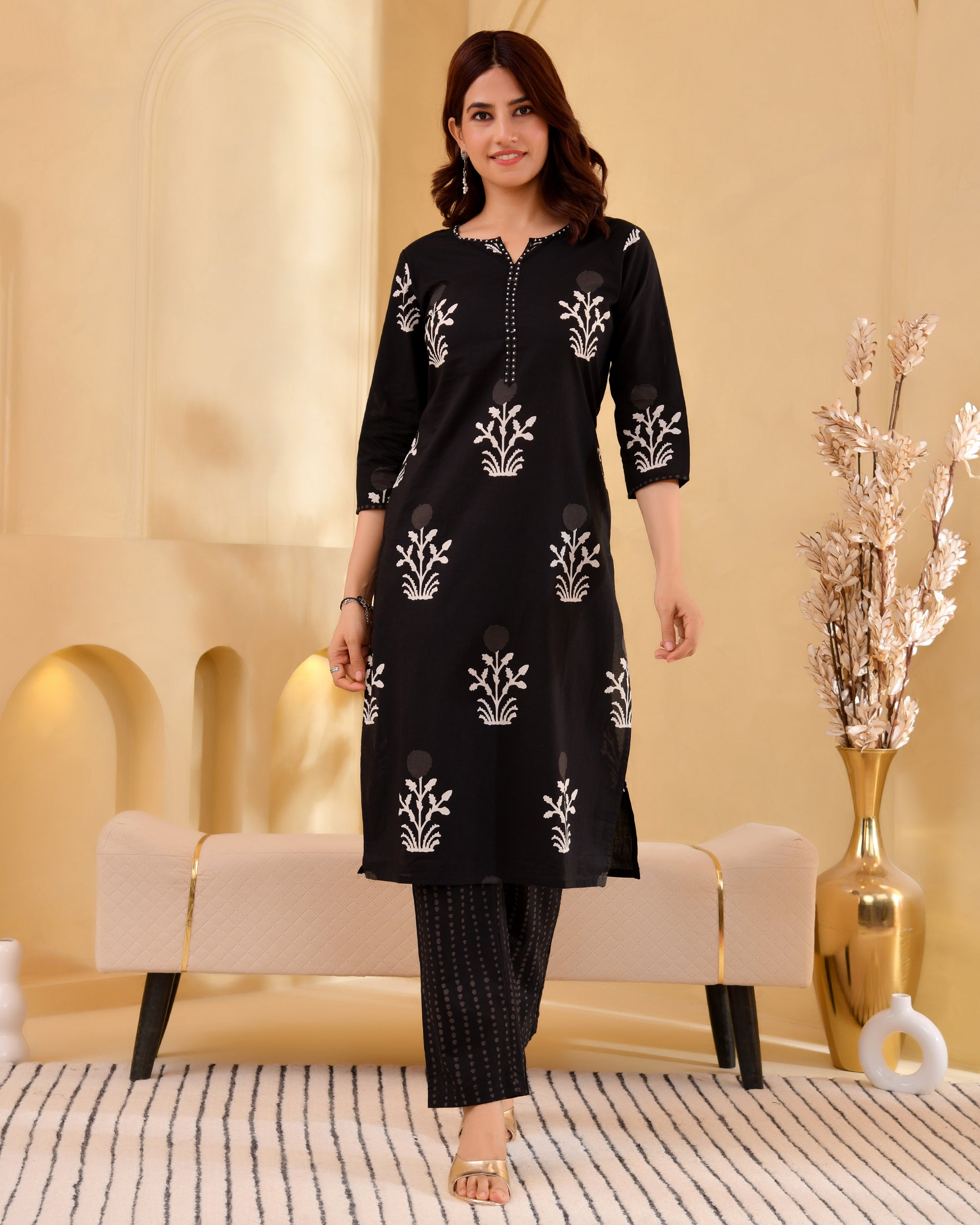 Arunya Cotton Kurta Set
