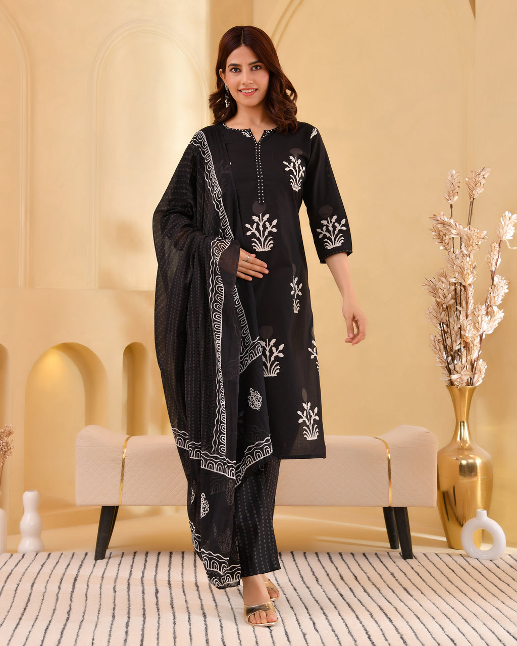 Arunya Cotton Kurta Set