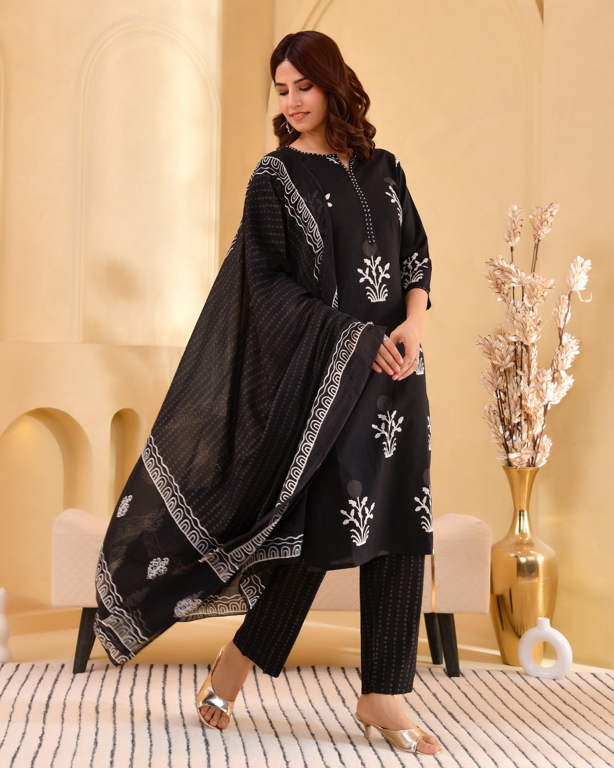 Arunya Cotton Kurta Set