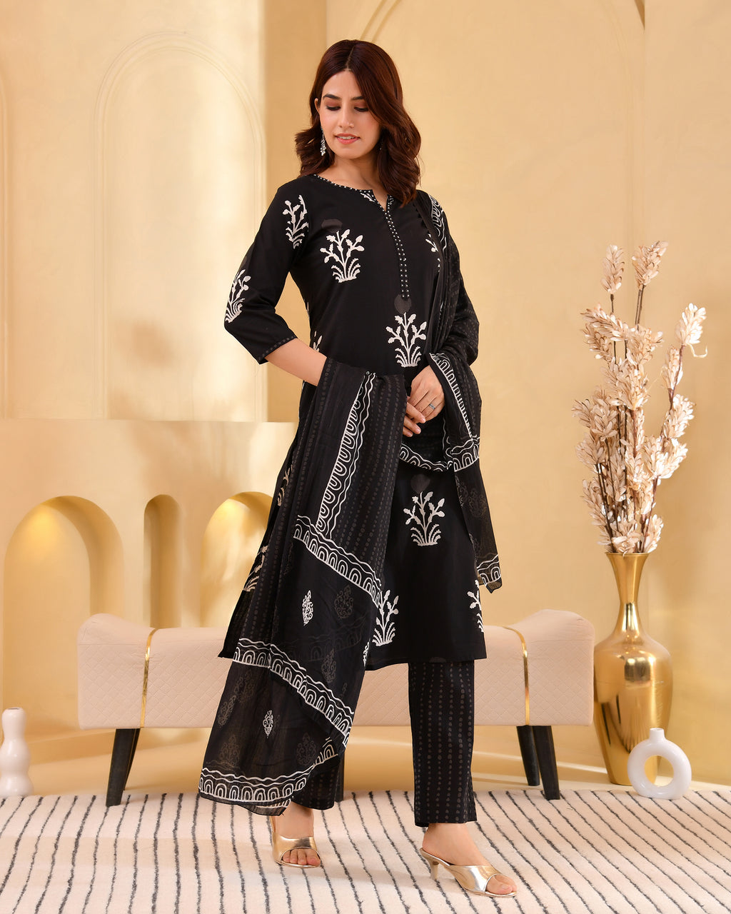 Arunya Cotton Kurta Set