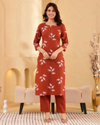Pallavi Cotton Kurta Set