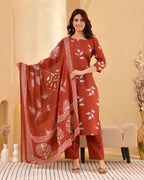 Pallavi Cotton Kurta Set