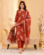 Pallavi Cotton Kurta Set