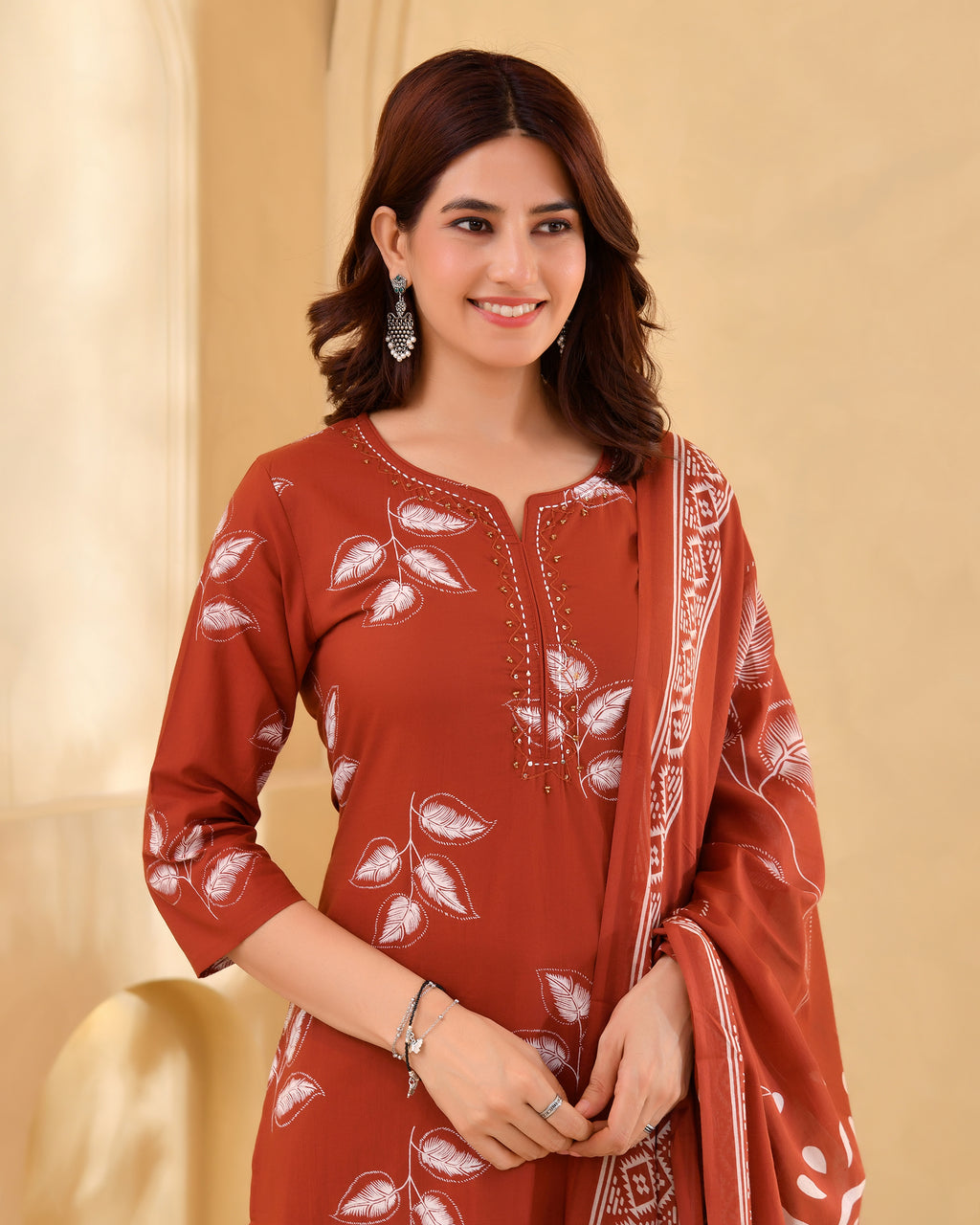 Pallavi Cotton Kurta Set