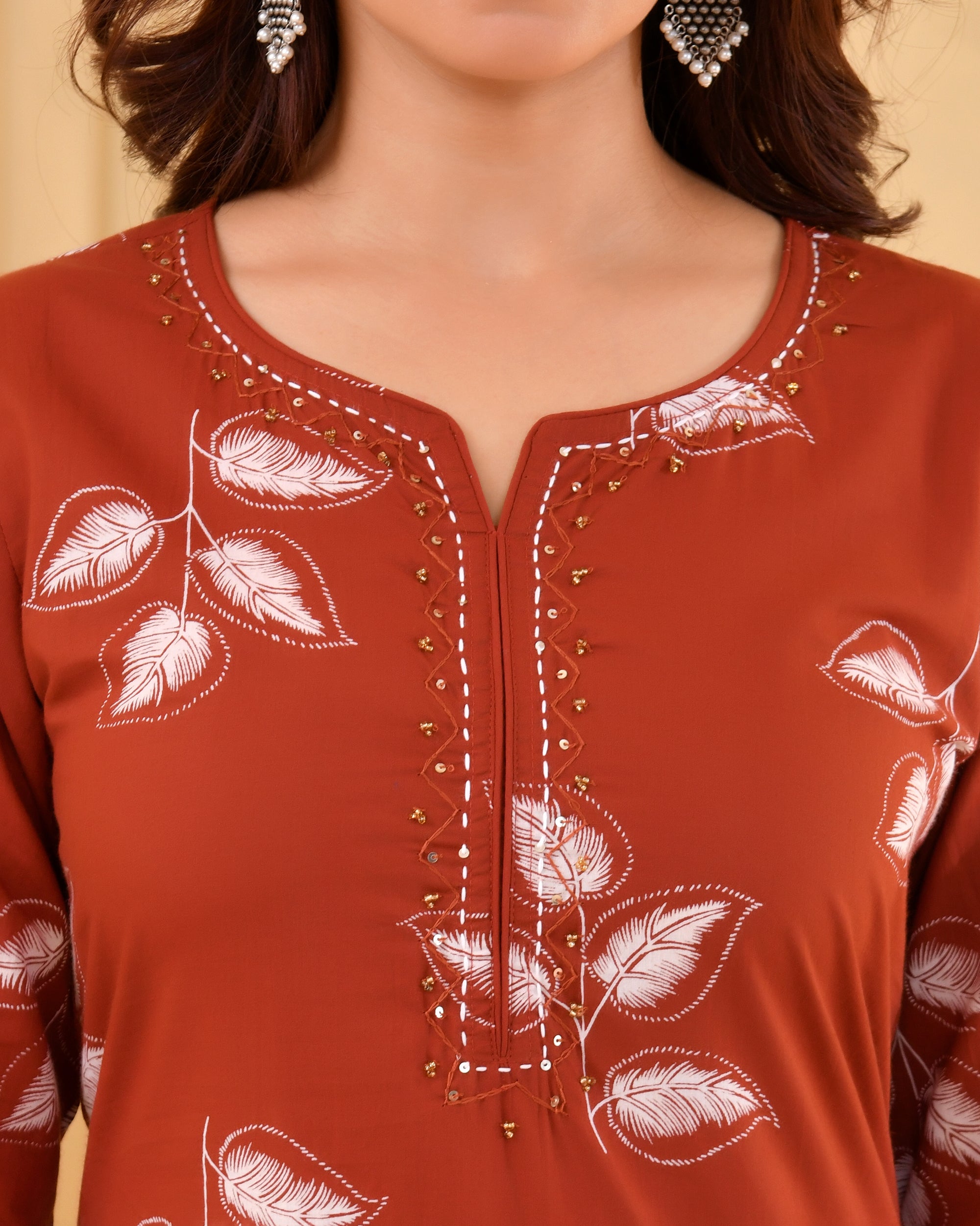 Pallavi Cotton Kurta Set