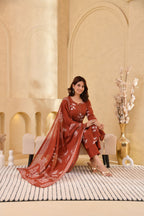 Pallavi Cotton Kurta Set