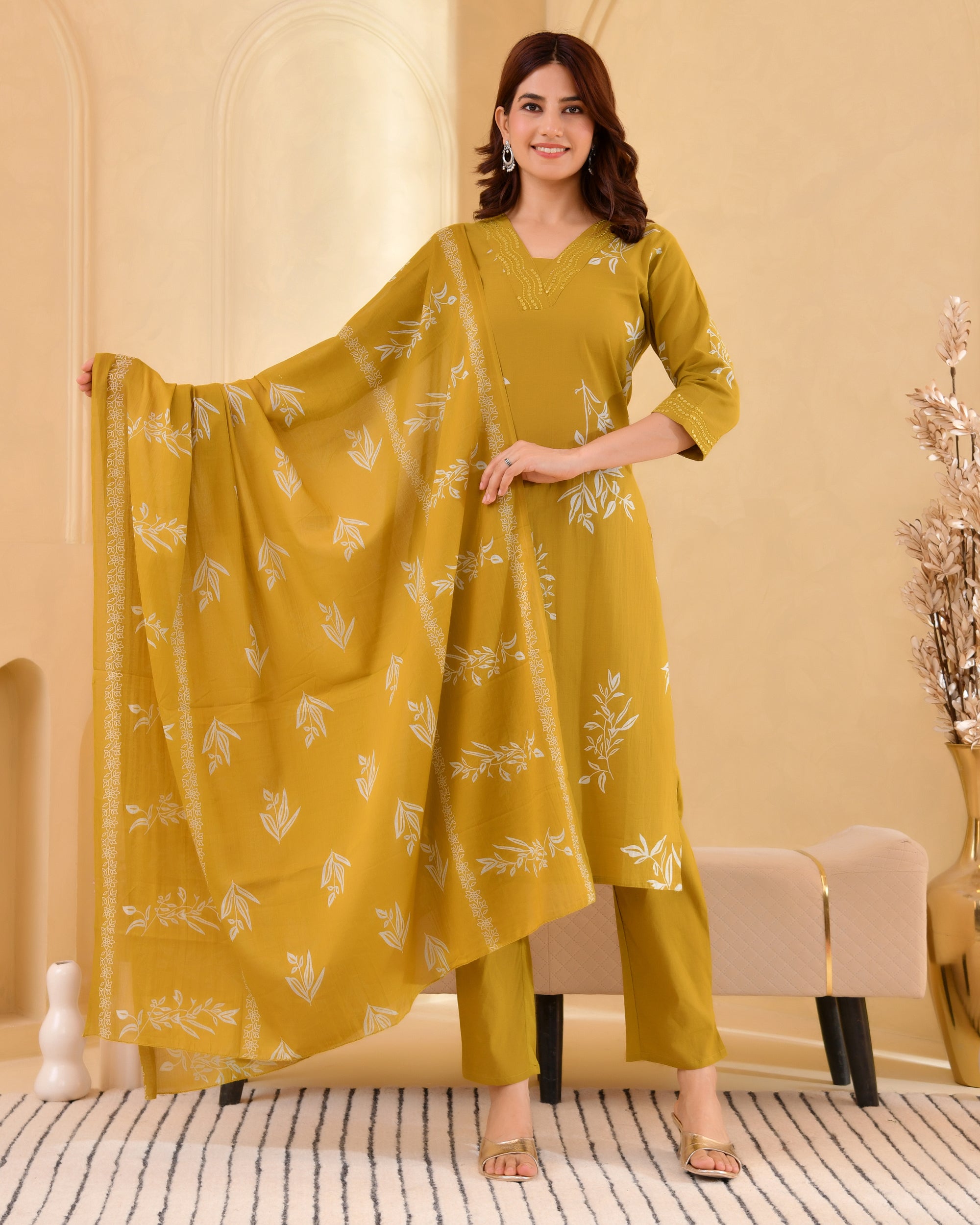 Nargis Cotton Kurta Set