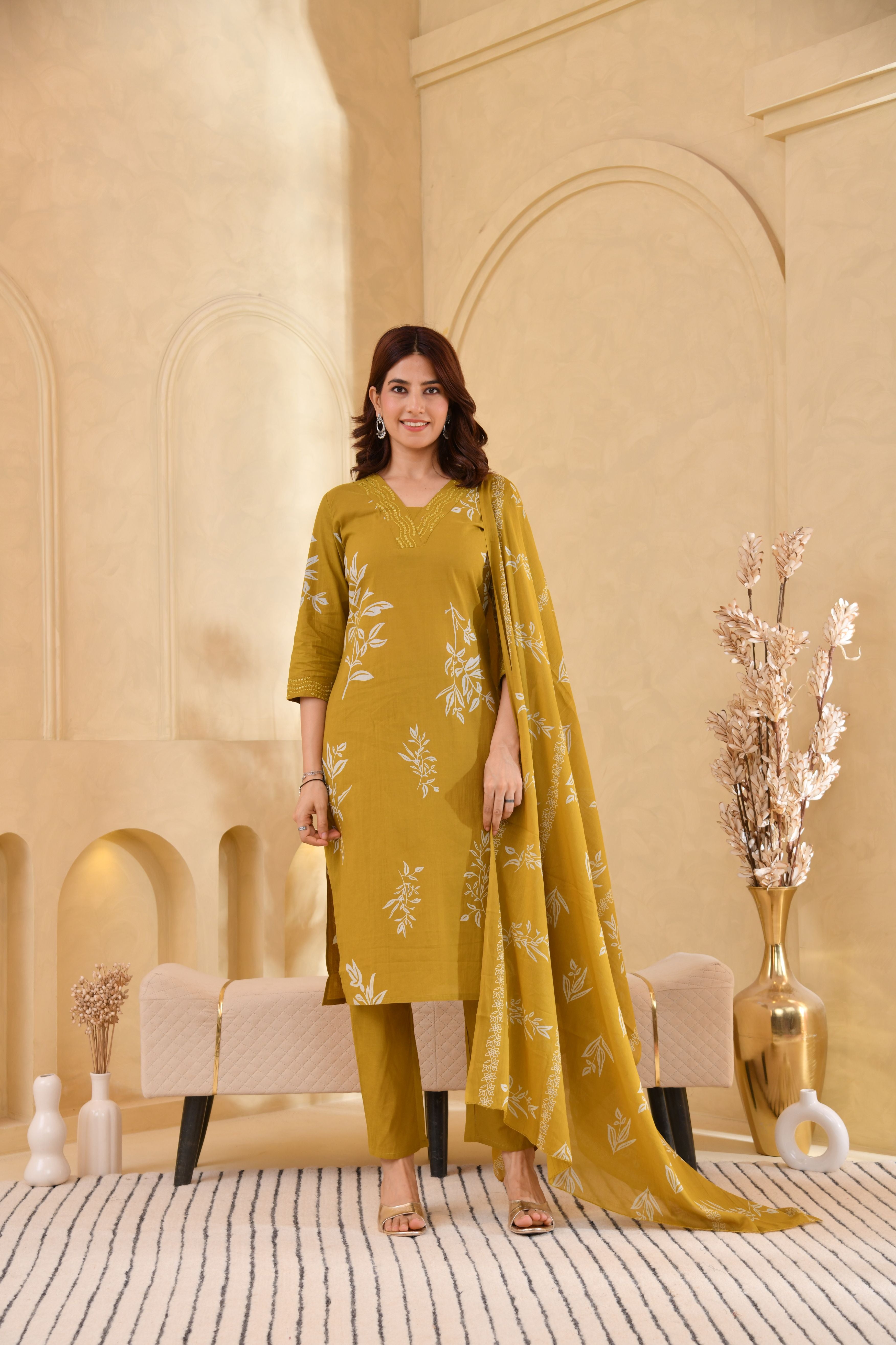 Nargis Cotton Kurta Set