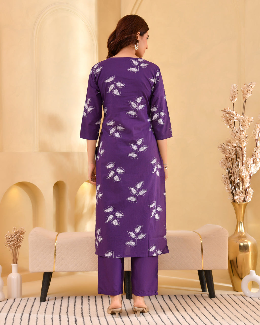 Pallavi Cotton Kurta Set