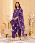 Pallavi Cotton Kurta Set