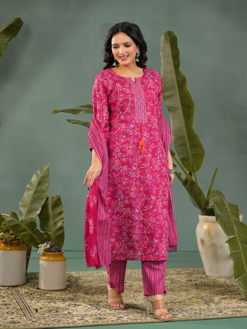 Aarzoo Premium Cotton Kurta Set