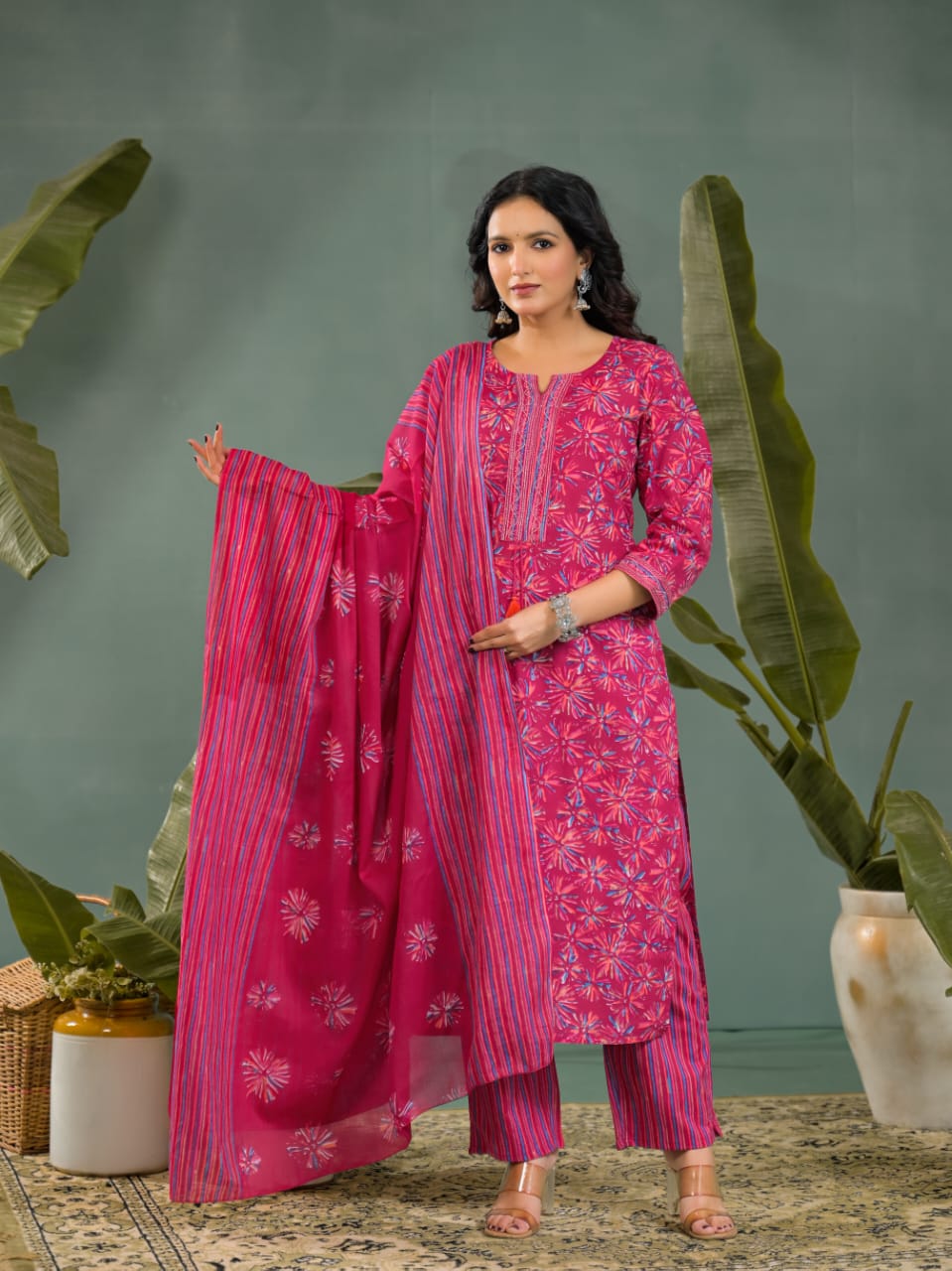 Aarzoo Premium Cotton Kurta Set