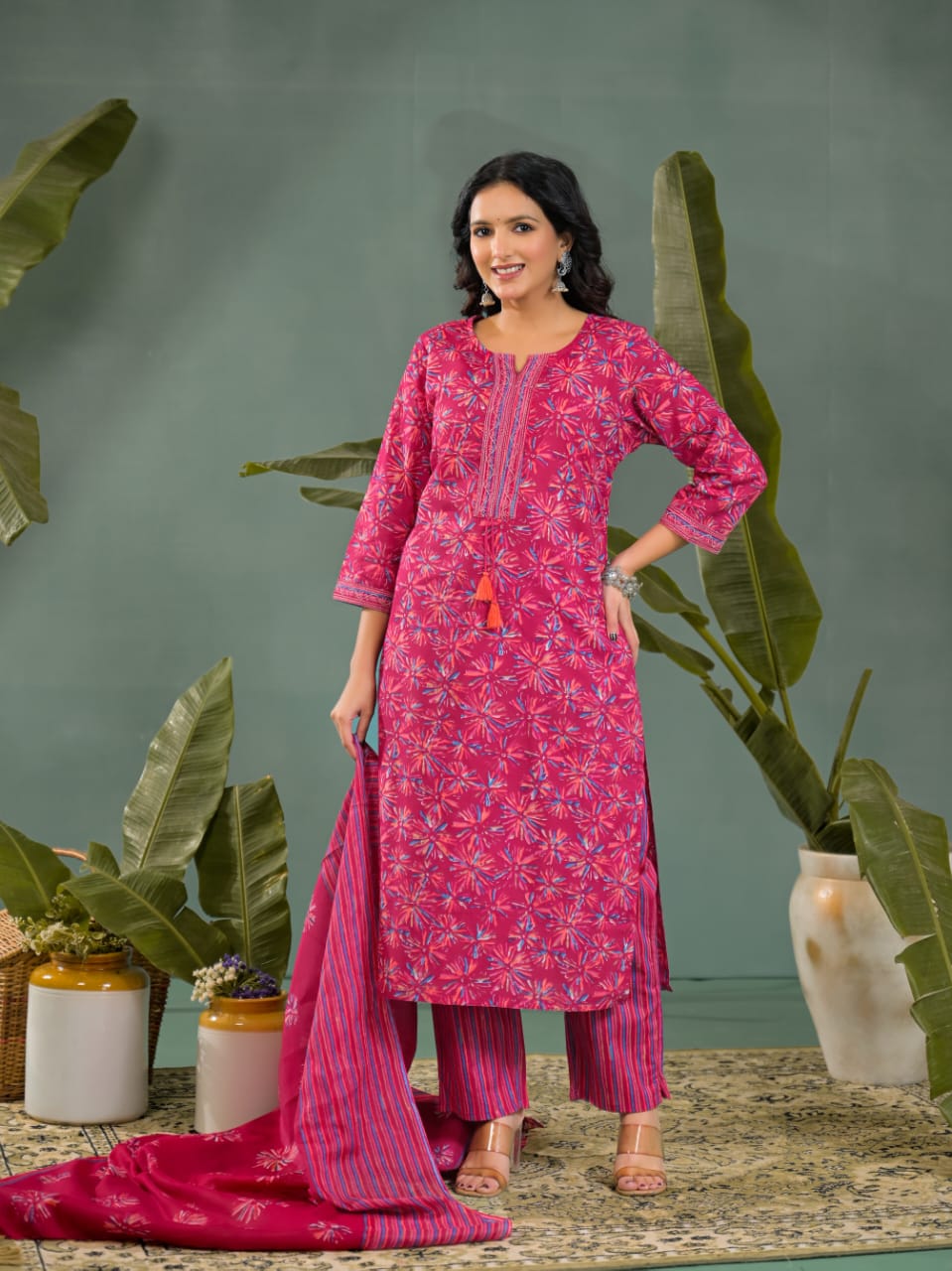 Aarzoo Premium Cotton Kurta Set