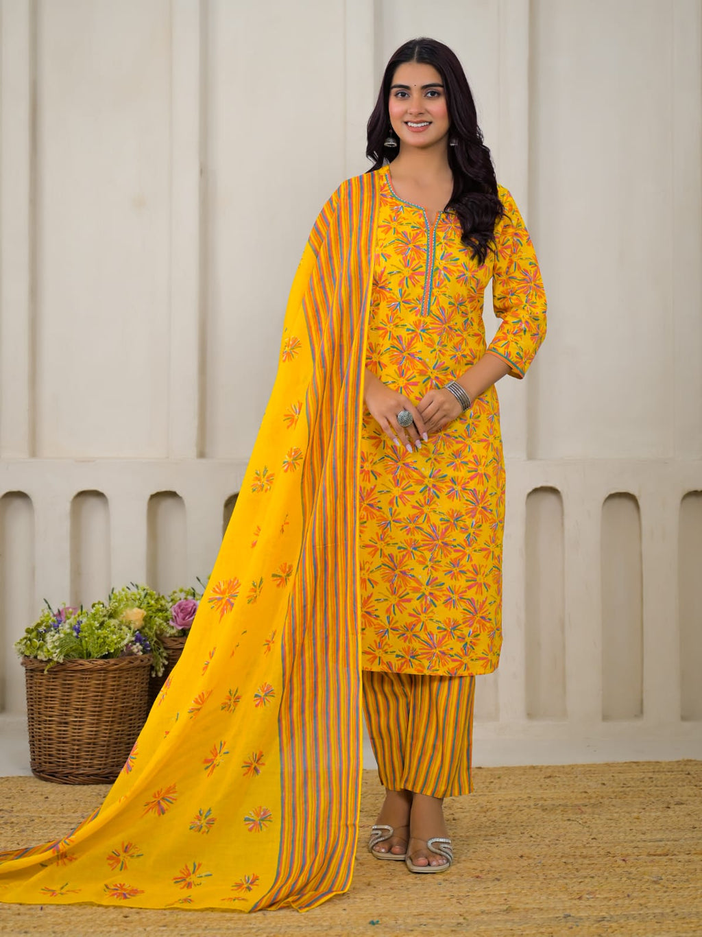 Vihana Cotton Kurta Set
