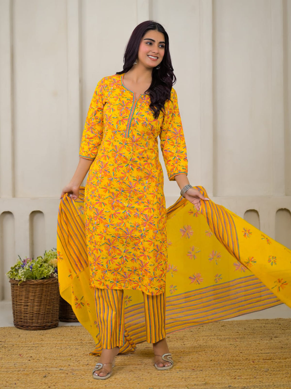 Vihana Cotton Kurta Set