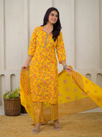 Vihana Cotton Kurta Set