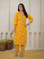 Vihana Cotton Kurta Set