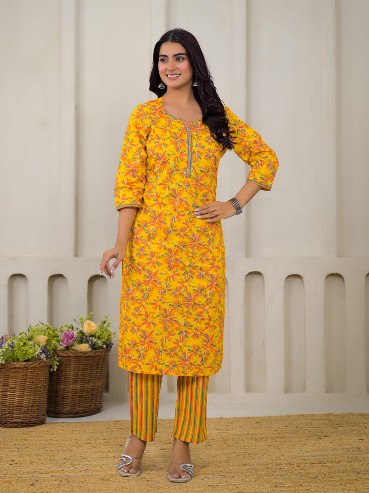 Vihana Cotton Kurta Set