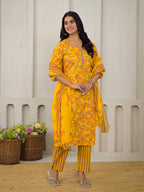 Vihana Cotton Kurta Set