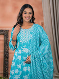 Neelaya Printed Premium Cotton Kurta Set